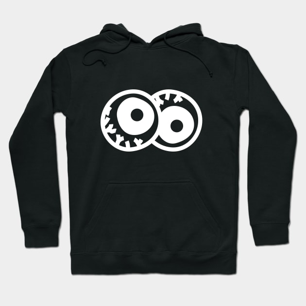 Creepy eyes Hoodie by RedYolk